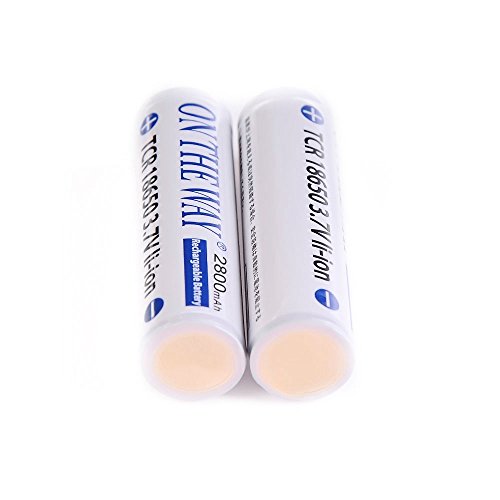 ON THE WAY®2Pcs 2800mAh 3.7V 18650 Li-Ion Rechargeable Batteries Button Top for Lamps Torches
ON THE WAY®2Pcs 2800mAh 3.7V 18650 Li-Ion Rechargeable Batteries Button Top for Lamps Torches