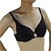 Womens Sentiments Sexy Seamless Black Underwire Bra
