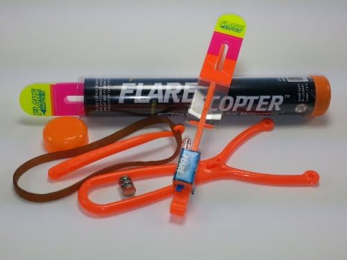 Flare Copter - Bonus Pack (Orange w/Wishbone Launcher)