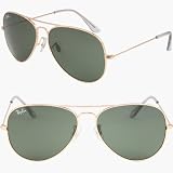 2012 RAY BAN AVIATOR LARGE METAL Sunglasses - Gold RB3025 L0205 (58mm)