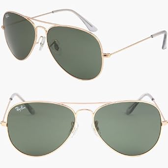 Click here to buy 2012 RAY BAN AVIATOR LARGE METAL Sunglasses - Gold RB3025 L0205 (58mm) by Ray-Ban.