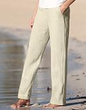 Crinkle-linen Drawstring Pant