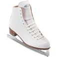 Riedell White Ribbon Ladies Figure Skates