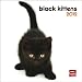 Black Kittens 2012 7X7 Mini Wall Calendar