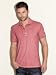 GUESS Chris Pique Polo Shirt, RED (MEDIUM)