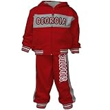 Georgia Bulldogs Red Toddler Triumph Full Zip Hoody and Sweatpant Set