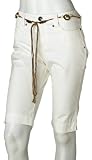Gloria Vanderbilt Womens Valentina Belted Bermuda