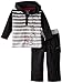 Calvin Klein Baby-Boys Infant Black Stripes Hoody with Pants