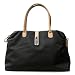 Designer Inspired Oversized 'Arizzo' Handbag - Black