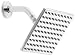Peerless 76167 6-Inch Brass Square Overhead Shower, Chrome