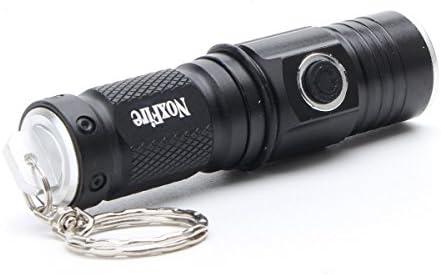 NoxFire 3 Modes CREE XM-L LED Bright Adjustable Focus Flashlight Torch Lamp Torch Portable LED Light Torch