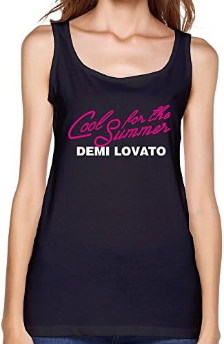 We Are A Manufacturer Who Specialized In Making High-quality T-Shirt. It Is A Good Idea For Gifts. Demi Lovato Cool For The Summer2 Tank Shirts M Black For Women.