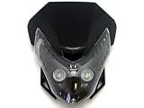 TMS Street Fighter Head Light Fairing Kawasaki Ex 250 500 Ninja Ex500 GPZ 636 Zx6r Yamaha FZR Fazor Fz6 Fz1 YZF R1 R6 TTR Wr YZF Yz Tt Honda CBR F2 F3 F4i F4 Dirt Bike Xr Crf Street Fighter Smr