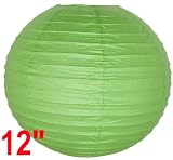 Light Green Chinese/Japanese Paper Lantern/Lamp 12