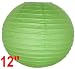 All Products : Light Green Chinese/Japanese Paper Lantern/Lamp 12" Diameter - Just Artifacts Brand