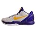 Nike Zoom Kobe VI X 6 White Purple Del Sol Concord Basketball Shoes 436311-102