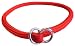 Hamilton 3/16" Round Braided Nylon Choke Dog Collar, Red, 12"