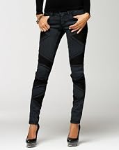Carmen Mesh Inset Skinny Jean