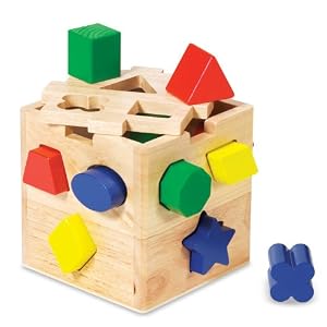 Melissa & Doug Shape Sorting Cube