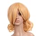 Blonde Curly Shoulder Length Anime Cosplay Costume Wig