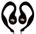 Georgia Tech SportClip Earphones with Wind Up Storage Case for MP3, CD, DVD Players, ...