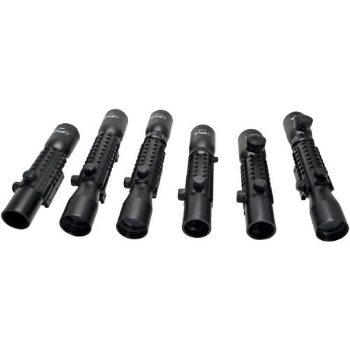 ^Sun Optics USA TriRail Tactical MilDot Series Picatinny Rifle Scope