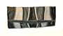 Daisy Fuentes Foldover Black/Gray Clutch Evening Bag