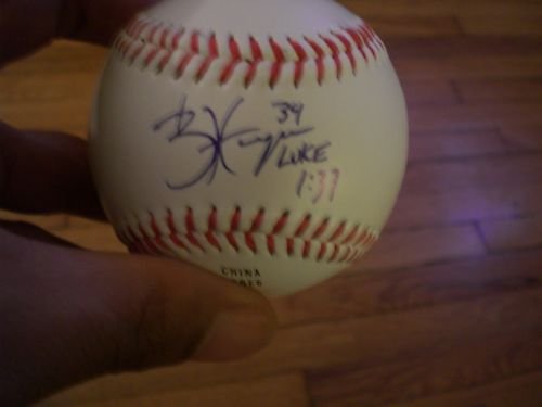 BRYCE HARPER SIGNED AUTOGRAPHED BASEBALL WASHINGTON NATIONALS