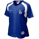 Nike L.A. Dodgers Royal Blue Ladies Home Plate Baseball Jersey