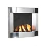 SEI Stainless Steel Wall Mount Fireplace