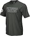 Mens Pittsburgh Steelers Black Vintage Applique Tshirt - M