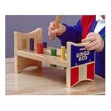 HolgateToysClassicBingoBedWoodenHammerPoundingToyMadeinUSA