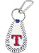 Texas Rangers Baseball Keychain