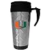 Miami Hurricanes Diamond Plate Travel Mug - NCAA College Athletics - Fan Shop Merchandise