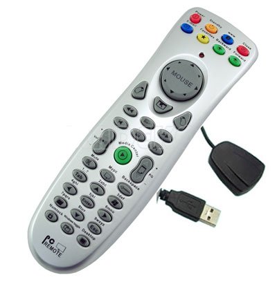 Mando a distancia usb con infrarrojos para Pc, Portatiles, Media Center