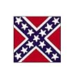 Confederate Battle Flag - Artillery - 38in x 38in Nylon flag