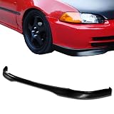 1992 - 1995 Honda Civic DX EX LX 4 DR Sedan Polurethane Front Bumper Lip by RS Type