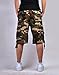 Olrain Men's Cotton Loose Fit Multi Pocket Cargo Shorts Pants