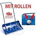Gro�raumschneeschieber Schneeschieber 82cm mit Rollen Schneer�umer Schneeschaufel Schneewanne PROFI