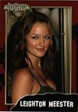 Leighton Meester PopCardz Star Collector Card. Series One, No. 37. 2008.