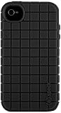 Speck Products PixelSkin Rubberized Case for iPhone 4/4S – 1 Pack – Carrying Case – Retail Packaging – Black