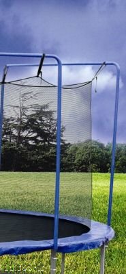 15ft (frame size) Replacement Trampoline Netting/straps only for 3 Arch System - Fits Bounce Pro and other Brands