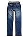BYCR Boys' Blue Denim Jean Elastic Waist Pants for Kids Size 4-12 No. 71500092