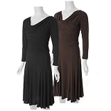 Adi Designs S Max Collection Shirred Bodice Dress