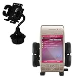 Gomadic for the Sharp Willcom WS003SH - Sharp Willcom WS003SH Car Cup Holder - Gomadic Brand