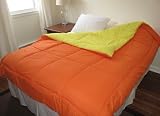 Orange/Yellow Reversible Comforter - Twin XL