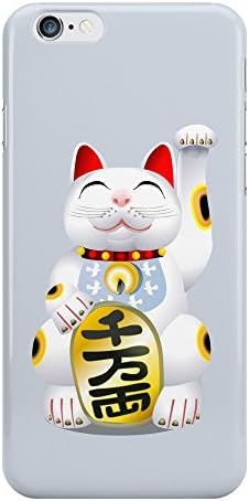 Hot Style Cell Phone Case ANEKI NEKO Money Cat Grey Luck Asian Cute Animal iPhone 6 6s 4.7"