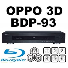2011 OPPO BDP-93 3D PRO MOD MultiZone Blu Ray Zone A/B/C & Multi Region Code Free DVD 012345678. Dual HDMI eSATA SA-CD HDCD AVI DivX XviD MKV Comes with EU & UK mains power plugs for World-Wide use 100~240V 50/60Hz. (Free HDMI Cable)