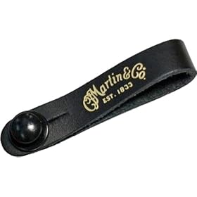 Leather Guitar Strap Button