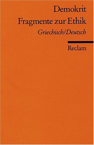 Fragmente zur Ethik